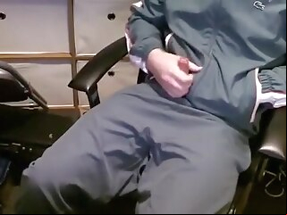 Stroking In My Lacoste Tracksuit   