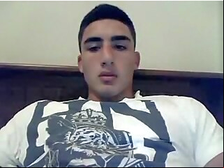 19yo str8 Cuban tricked into cumming twink str8 masturbation